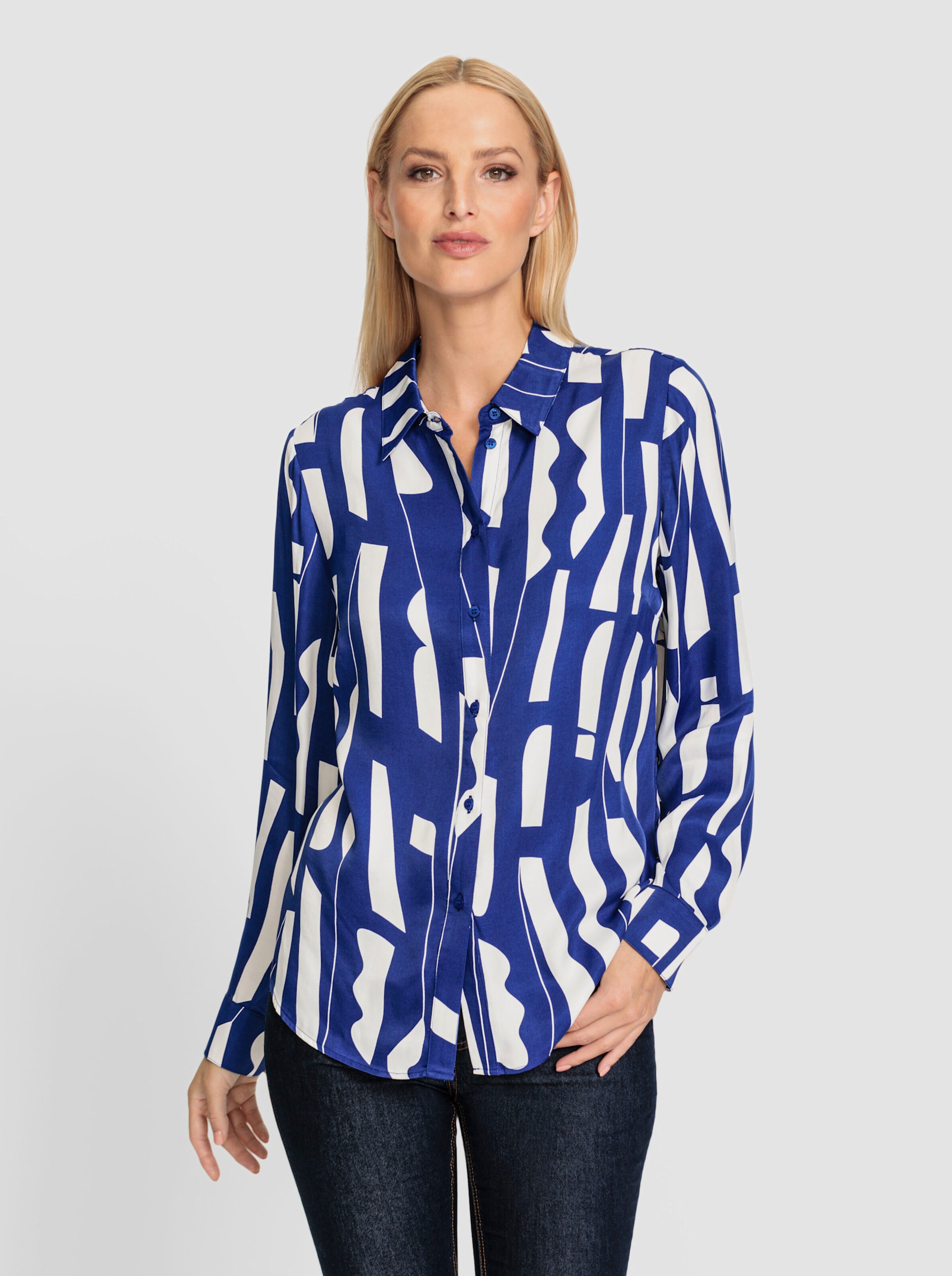 Druckbluse
