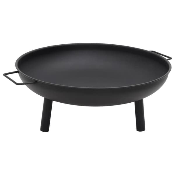 vidaXL Bålfat 67,5x58x22,5 cm stål