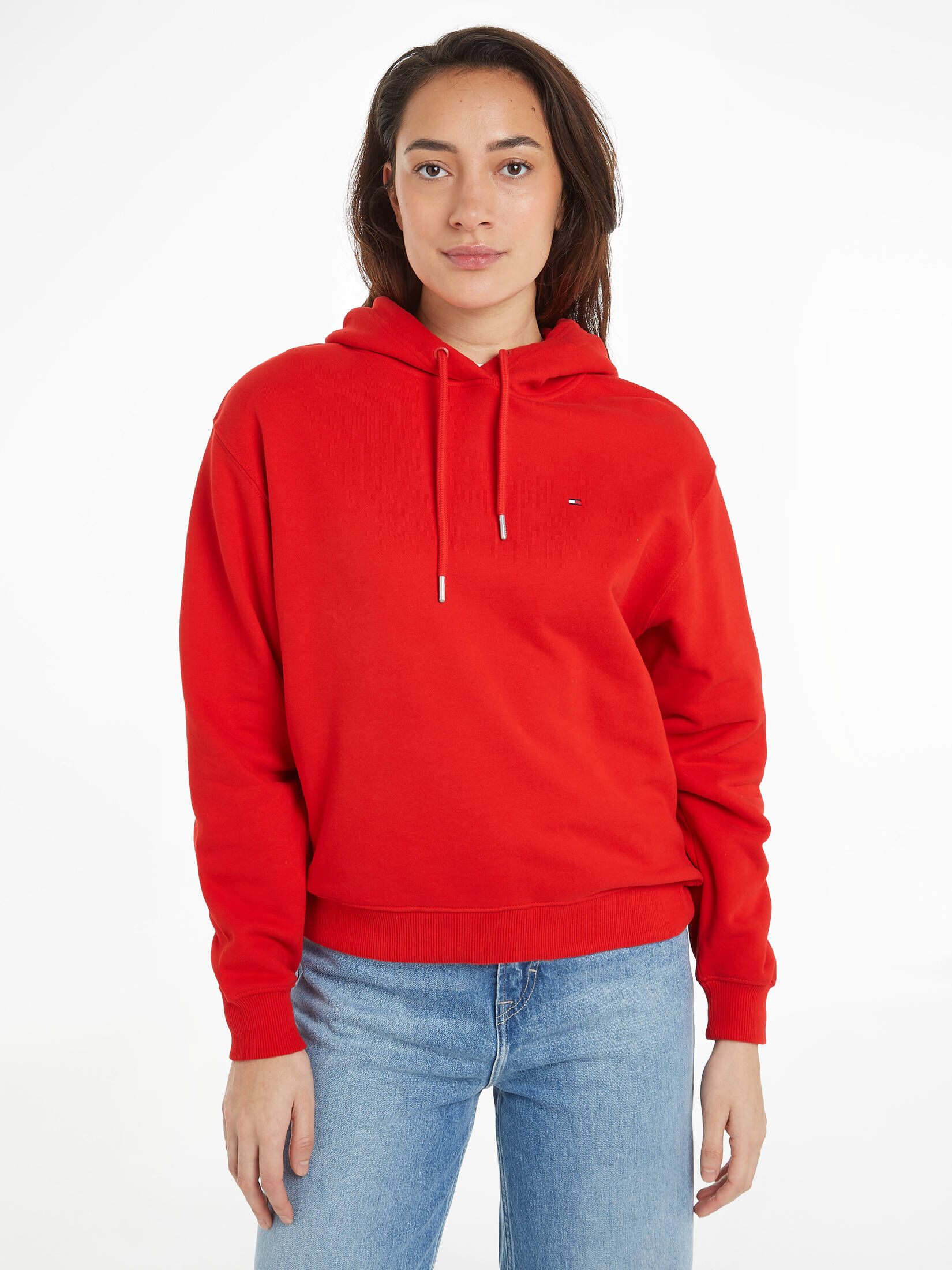 Tommy Hilfiger| Damen Hoodie FLAG Regular Fit