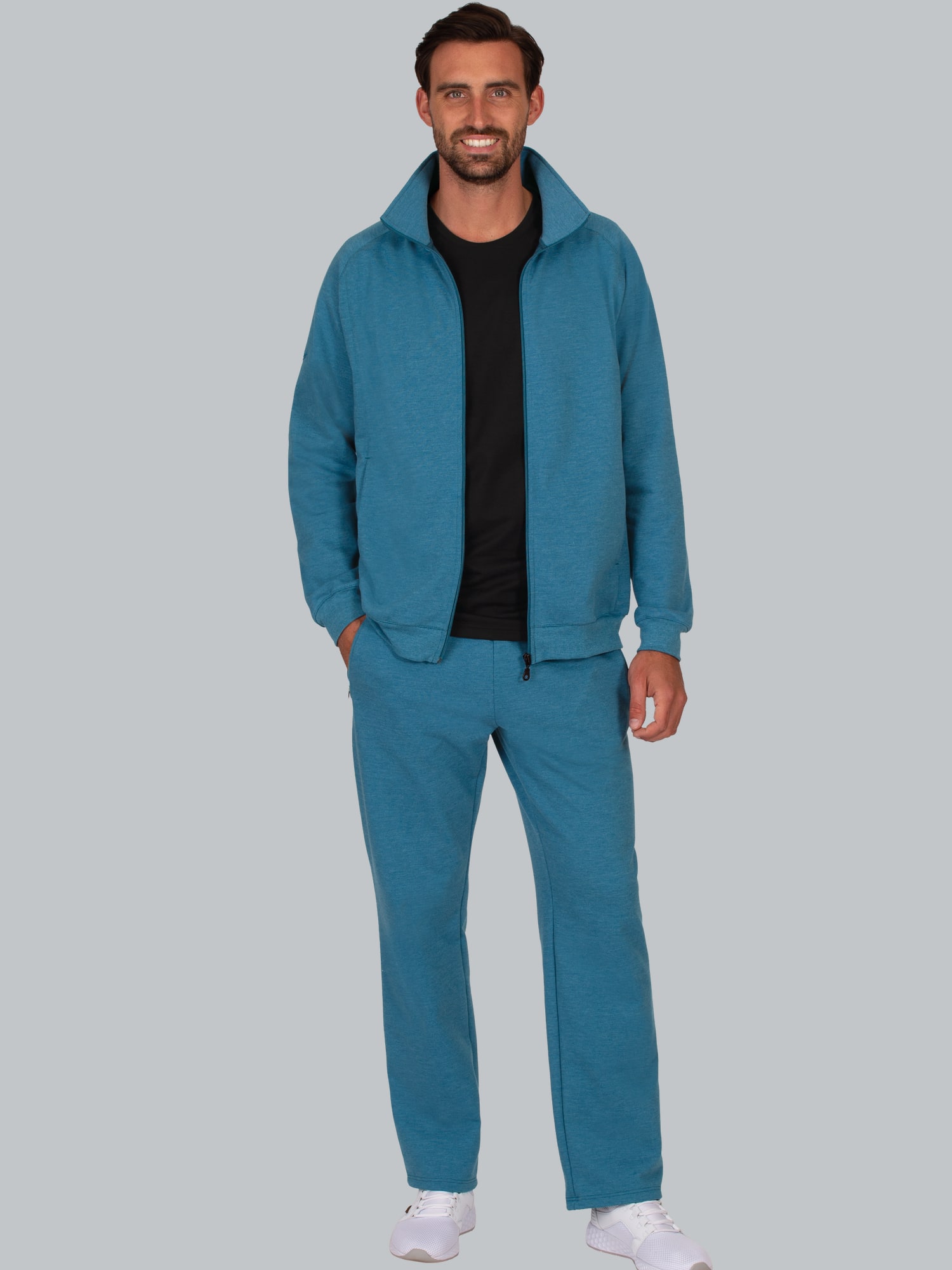 Jogginganzug Saphir-light-melange