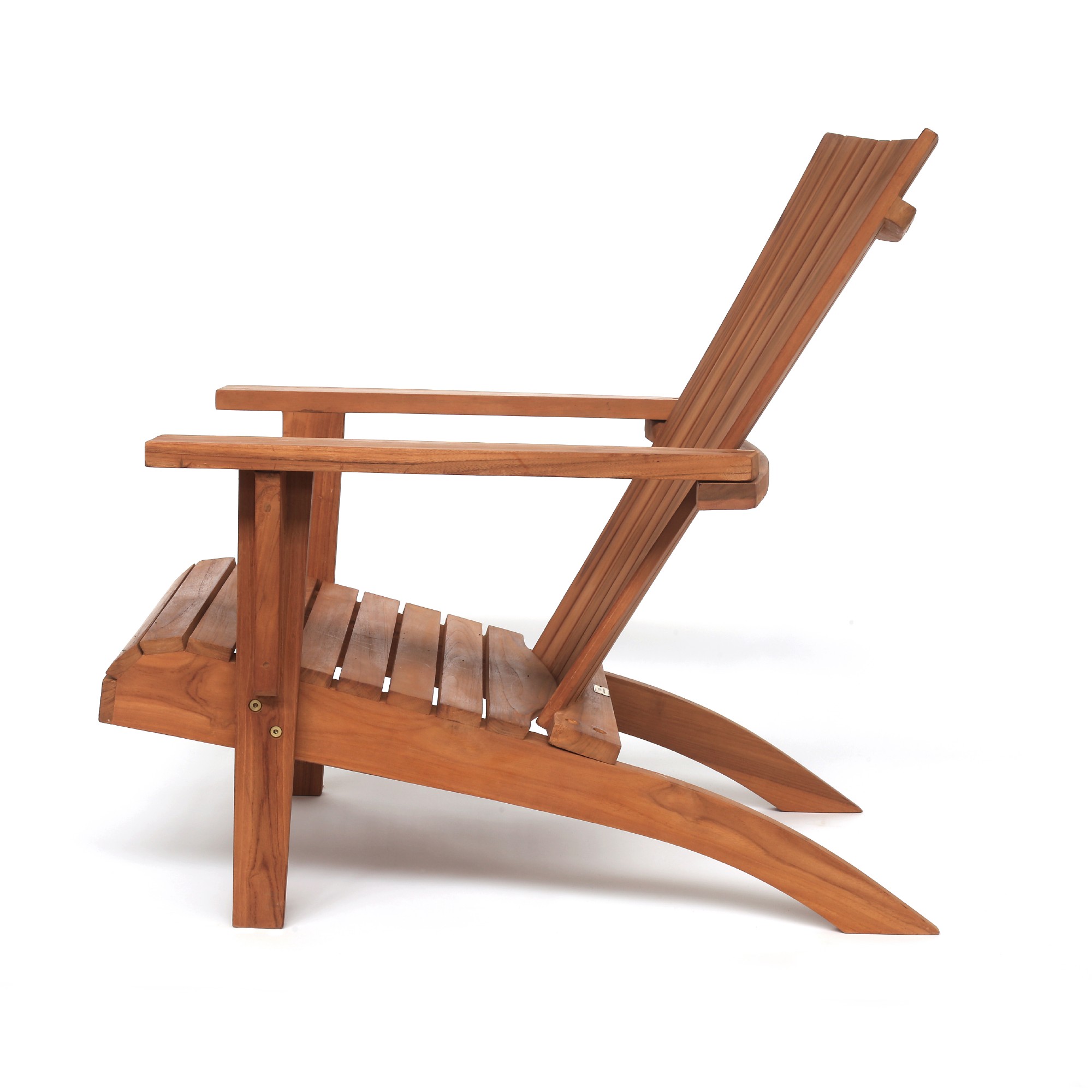 Garten-Lounger 'Petter' aus Teak, B 70 cm, H 90 cm, L 125 cm günstig bestellen
