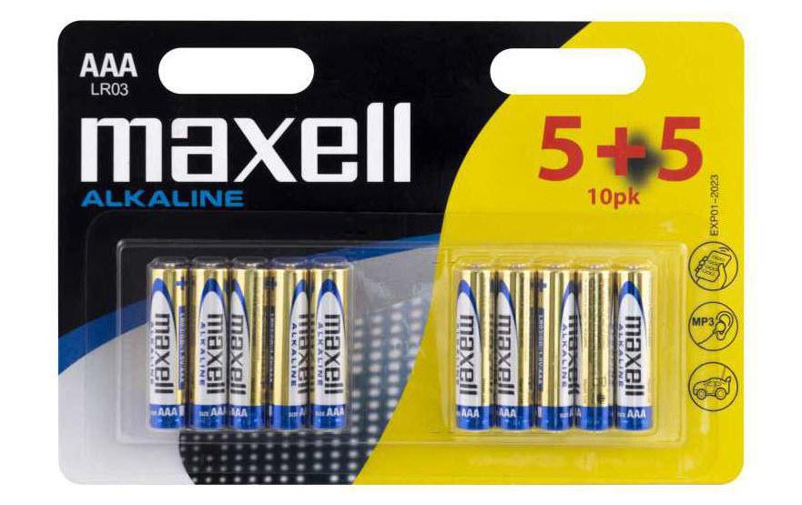 Batterie Alkaline AAA , 10 StückTyp LR03 / AAA / Micro, 10 Stück