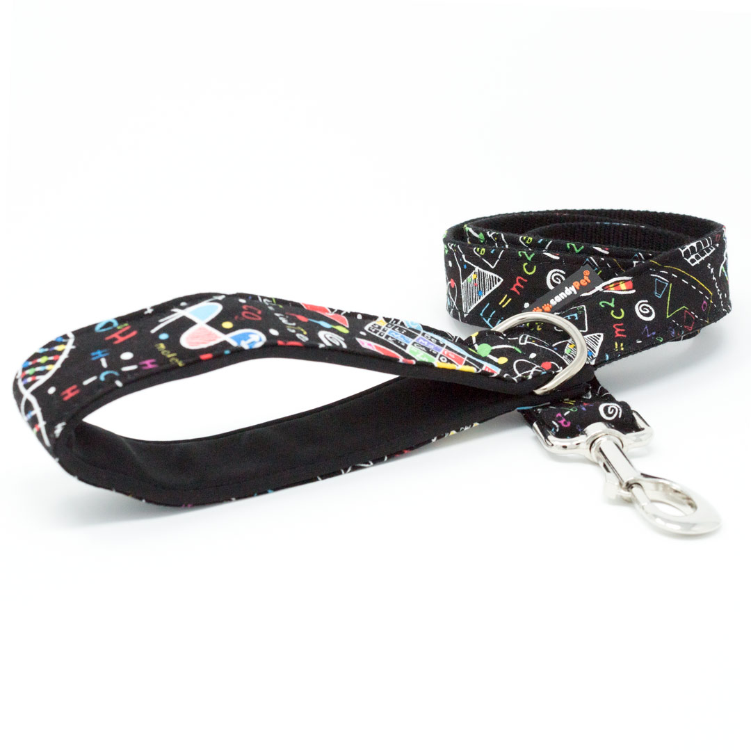 Guia para cães candyPet® - 120 cm com alça acolchoada - Modelo multicolorido