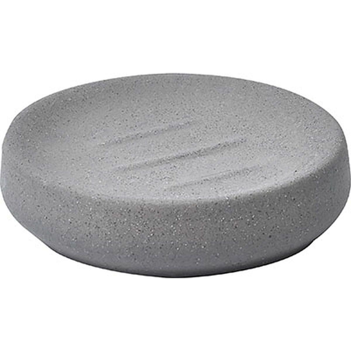PORTE SAVON GRES MAT GRIS FONCE