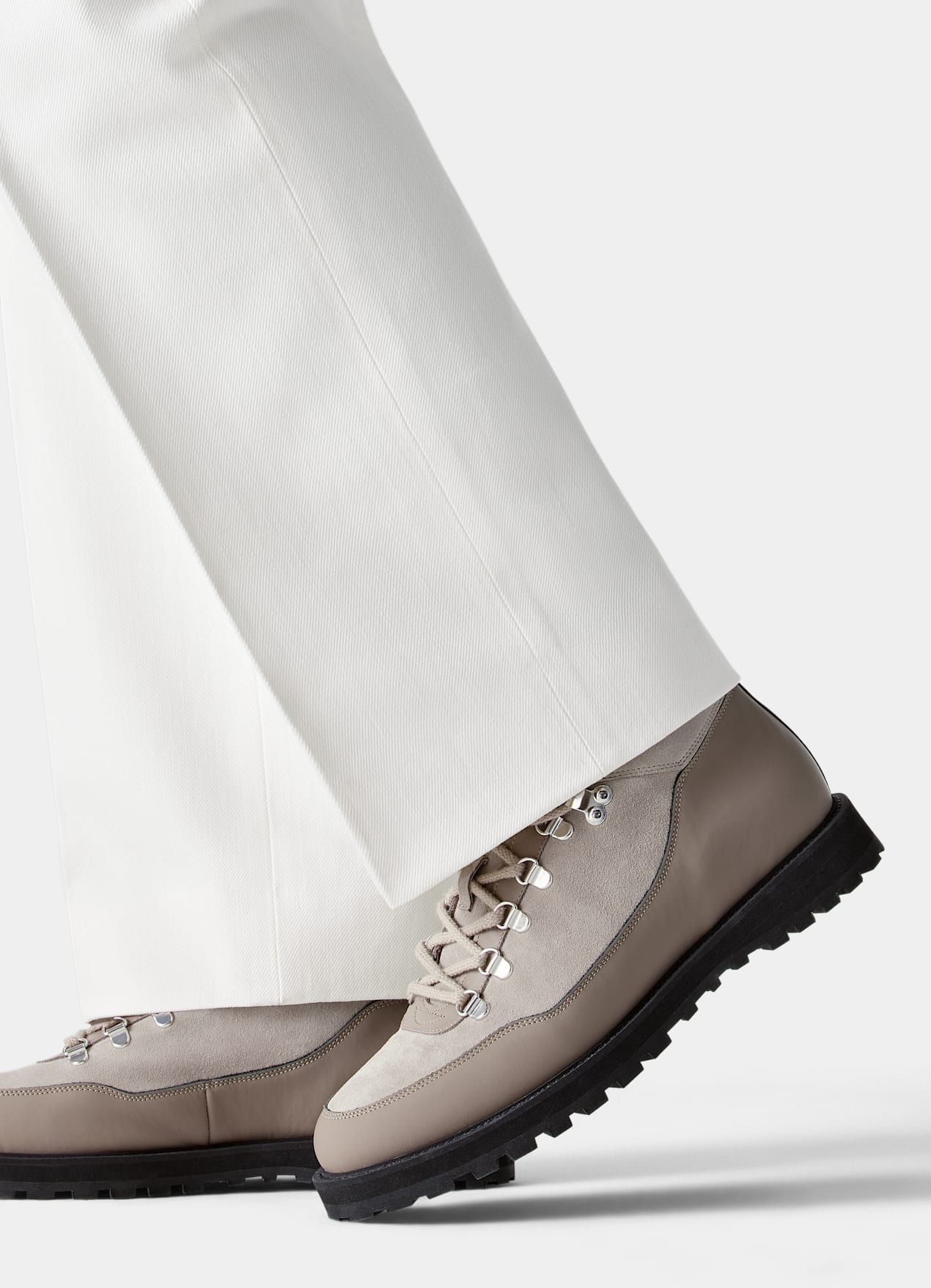 Bottines de marche sable