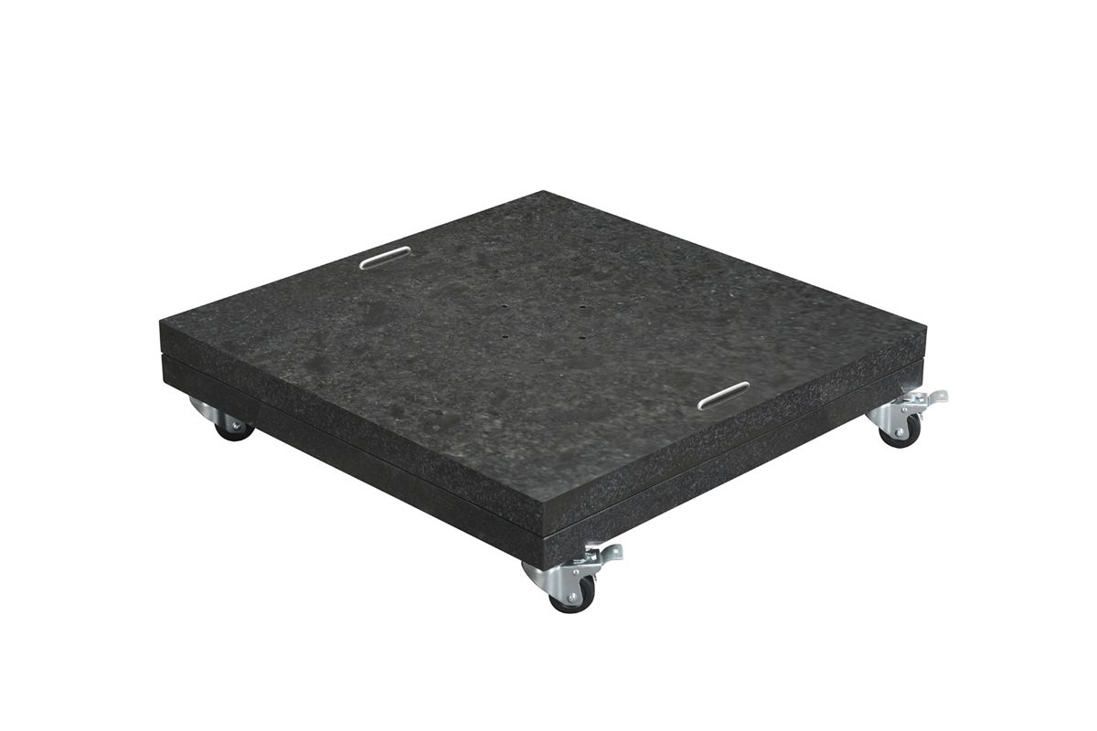 Special Hawaii granieten parasolvoet-150kg-antr-verrijdbaar