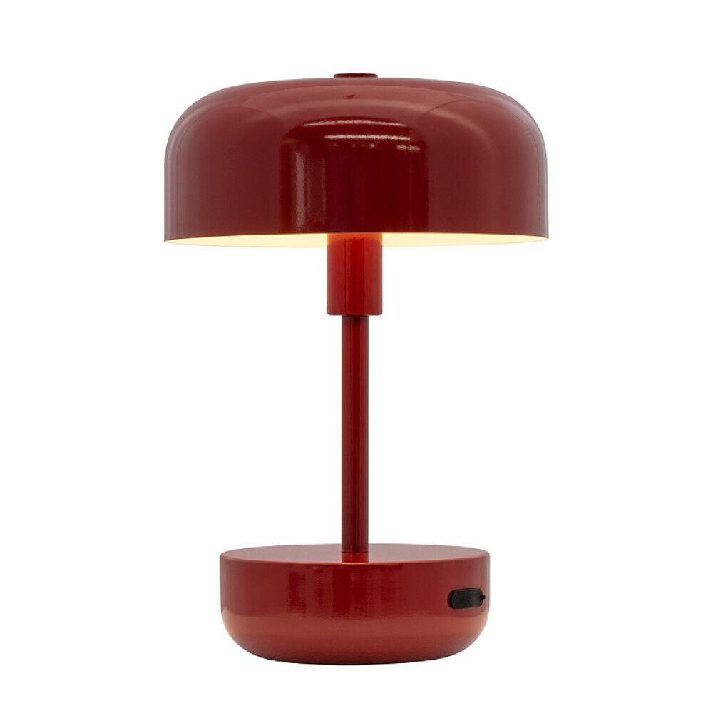 BORDLAMPE DYBERG LARSEN HAIPOT LED MØRKERØD