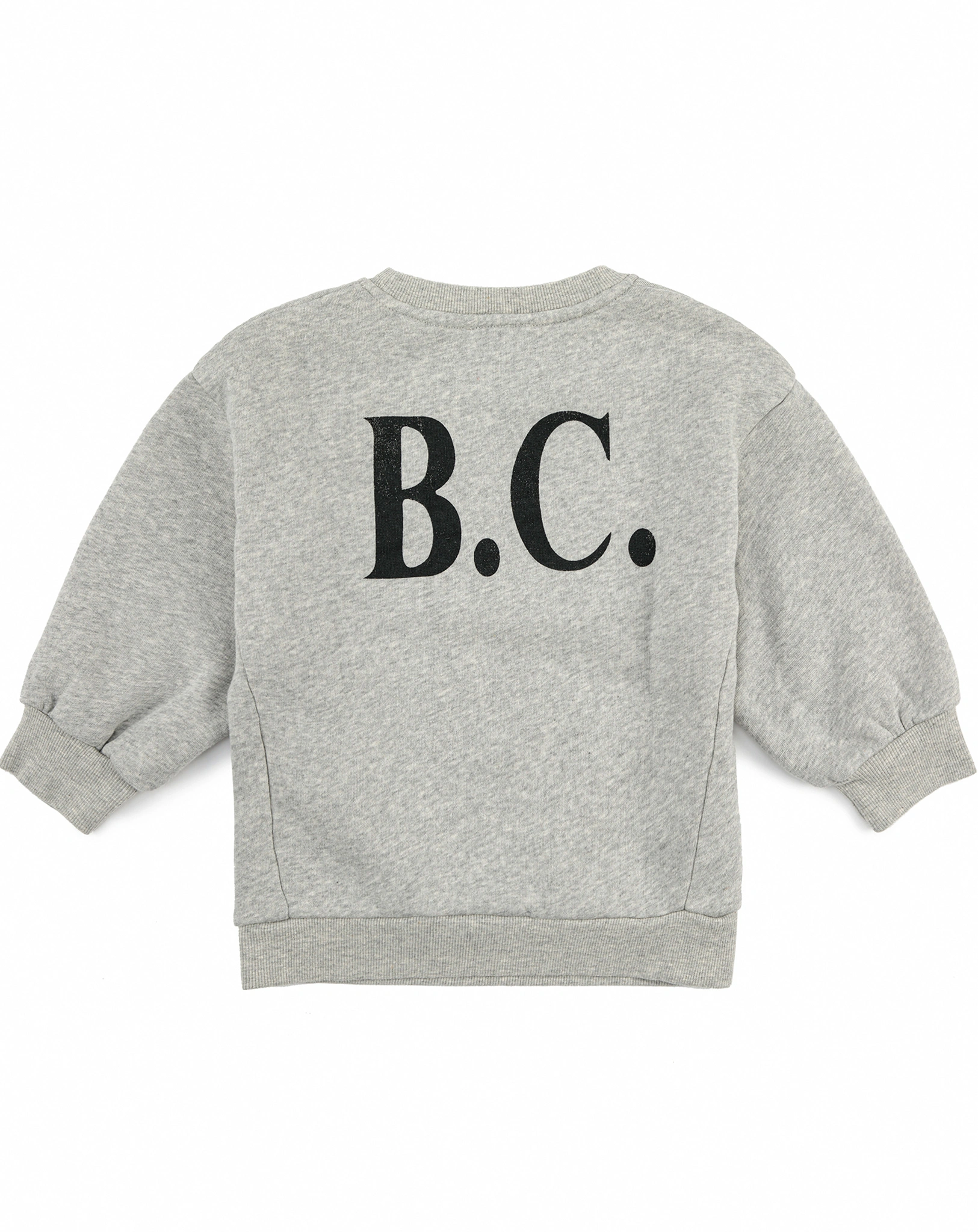 Sweatshirt CAT O'CLOCK in light heather grey