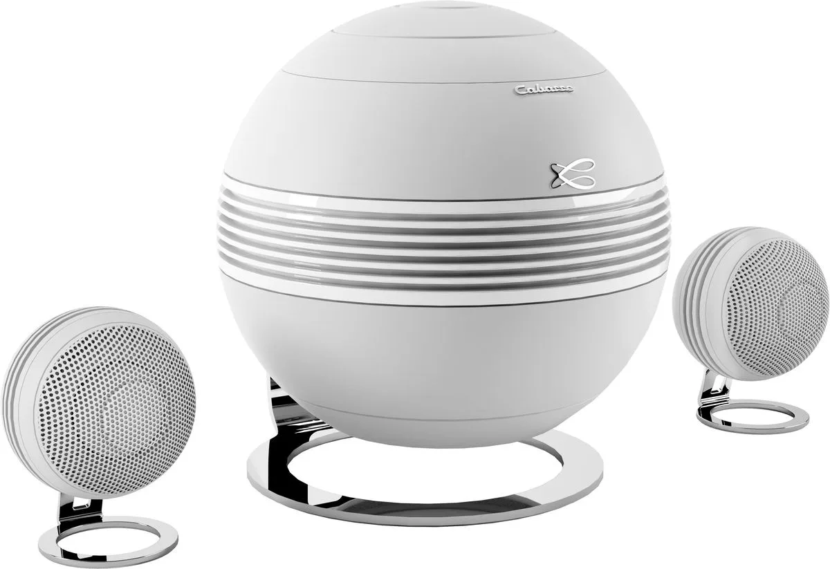 Cabasse The Pearl Keshi 2.1 System Blanc perle Enceintes connectées