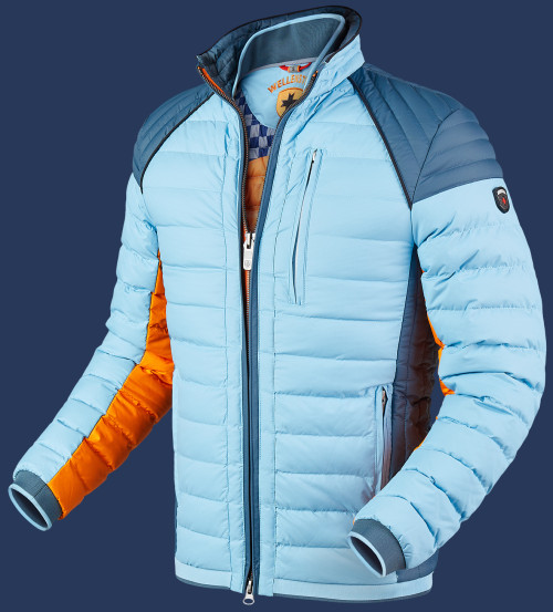 MOL Men Racing NoSeAirTec, Airblue/Indianblue/Orangepeel