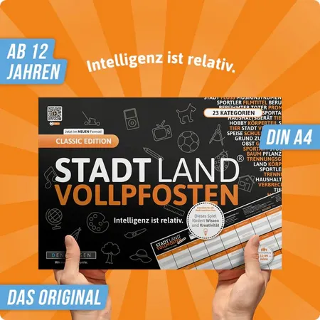 Denkriesen Stadt Land Vollpfosten - Classic Edition 