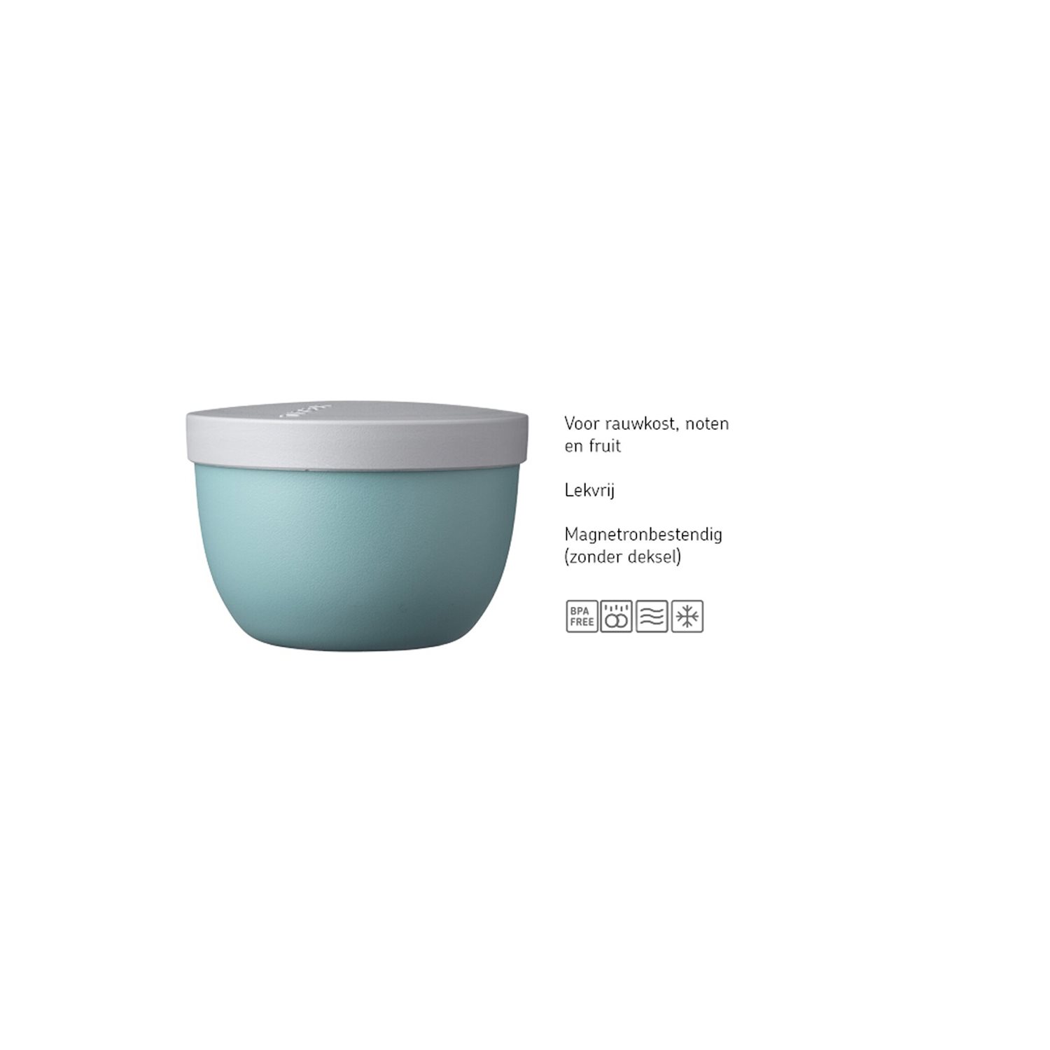 Mepal Ellipse Snack Pot 350 ml zwart