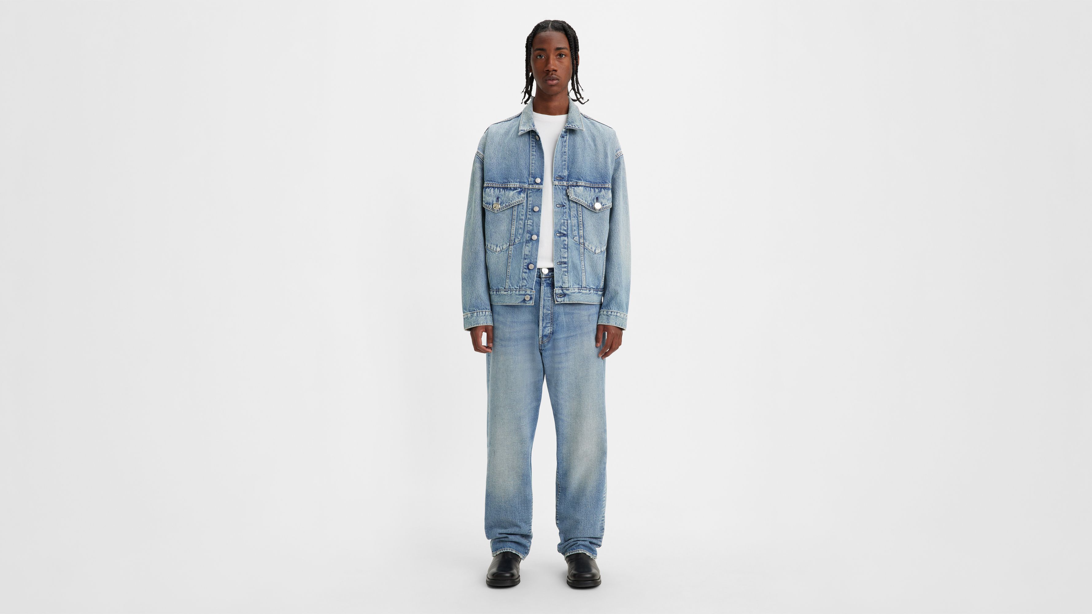 Jean Baggy Levi's® x Ambush - Mid Indigo Worn In - Bleu