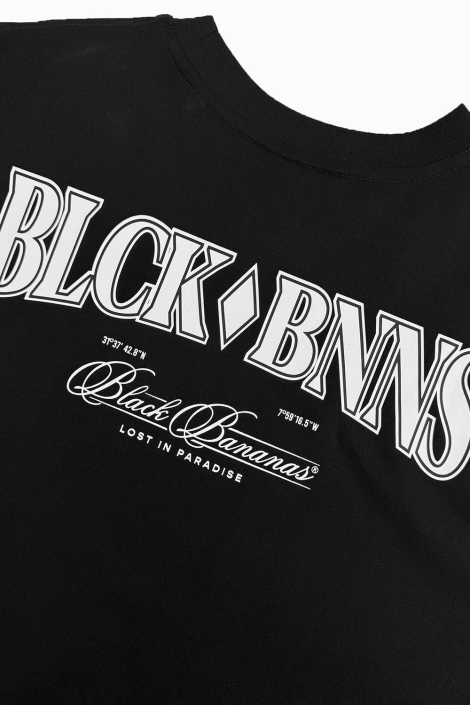 Black Bananas zwarte heren t-shirt