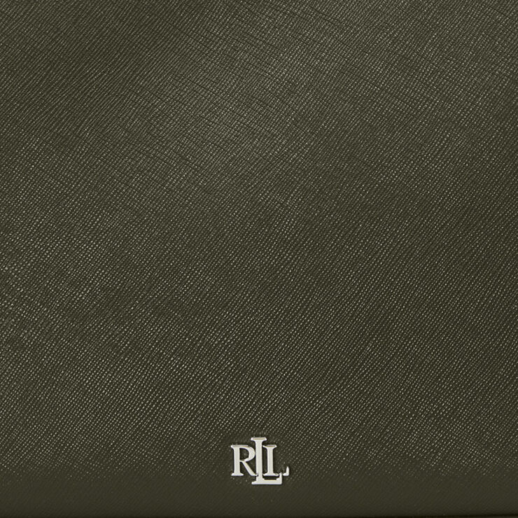 Lauren Ralph Lauren CROSSHATCH LEATHER-DANNI 26-SBA-MED Dark olive