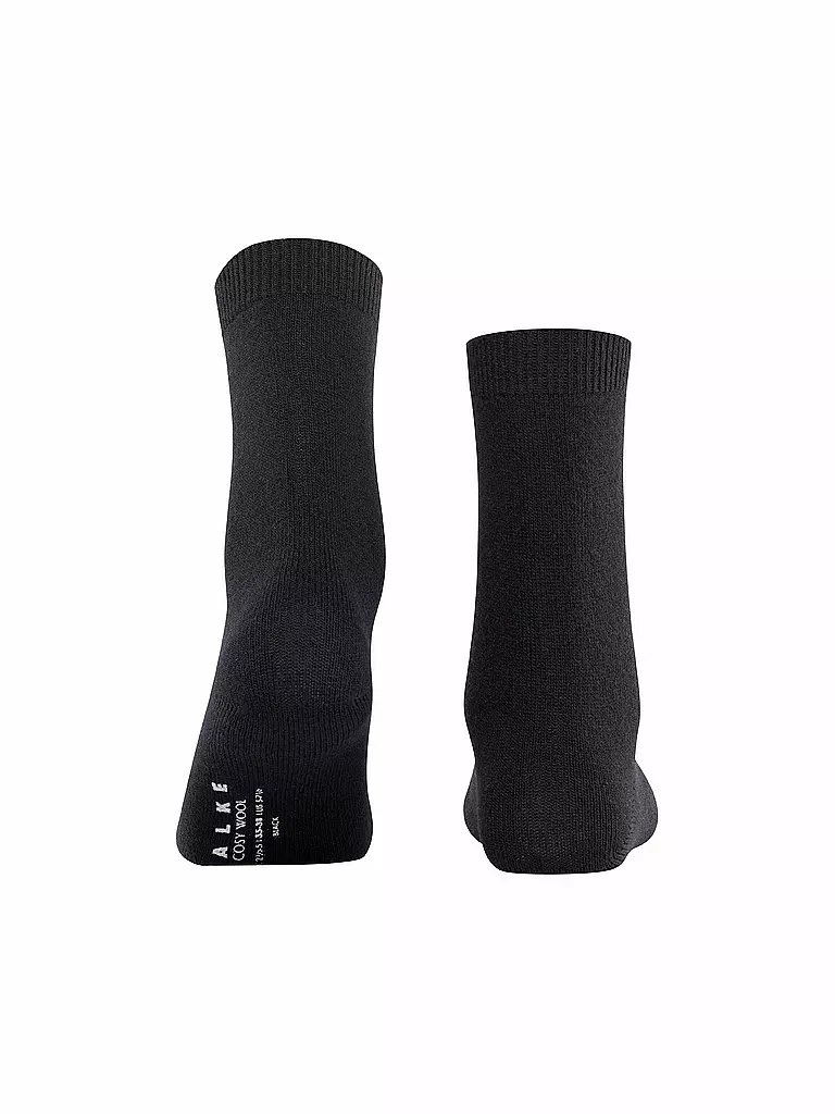 FALKE Socken COSY WOOL black schwarz