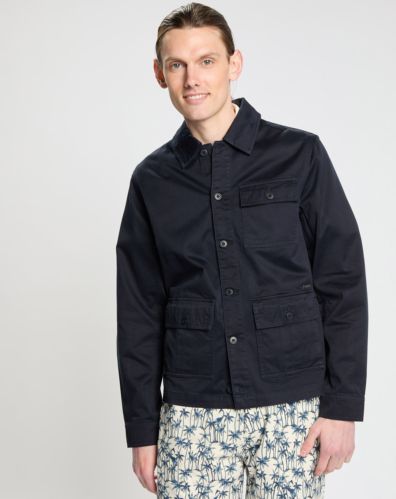 Scotch & Soda Veste Field bleu marine