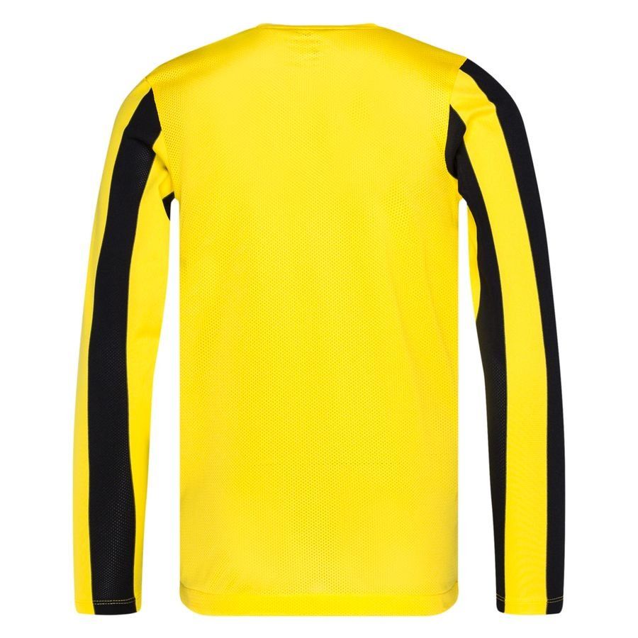 Nike Maillot Dri-FIT Striped Division IV - Jaune/Noir/Blanc Manches Longues Enfant