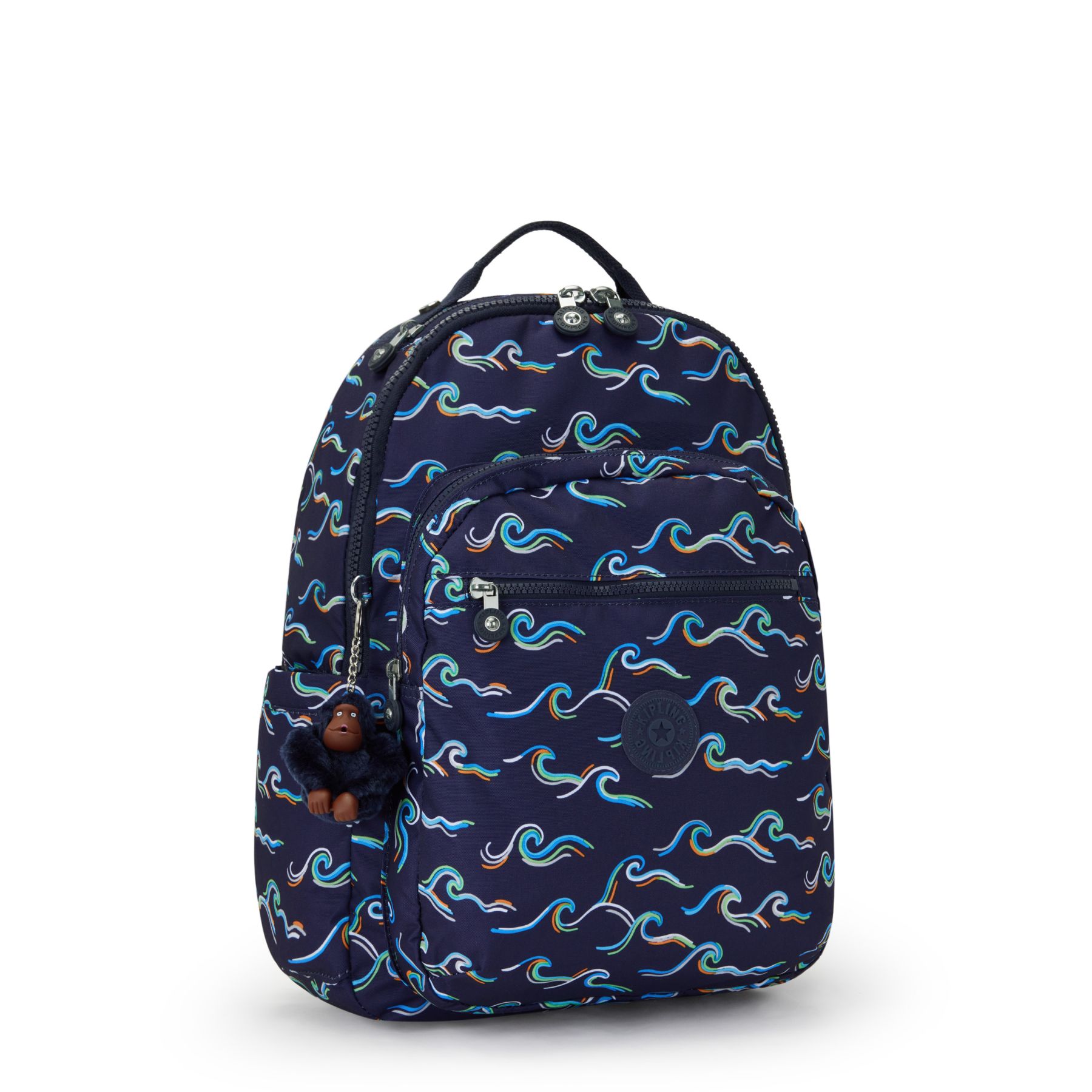 SEOUL Grand Sac à Dos Avec Protection Pour Ordinateur Portable - Fun Ocean Print