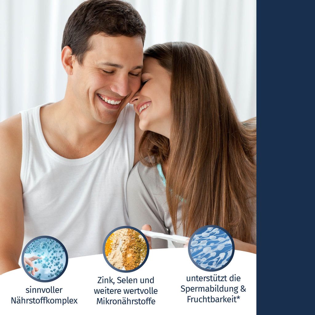 miapanda® Fertil Men | Kinderwunsch Vitamine Männer