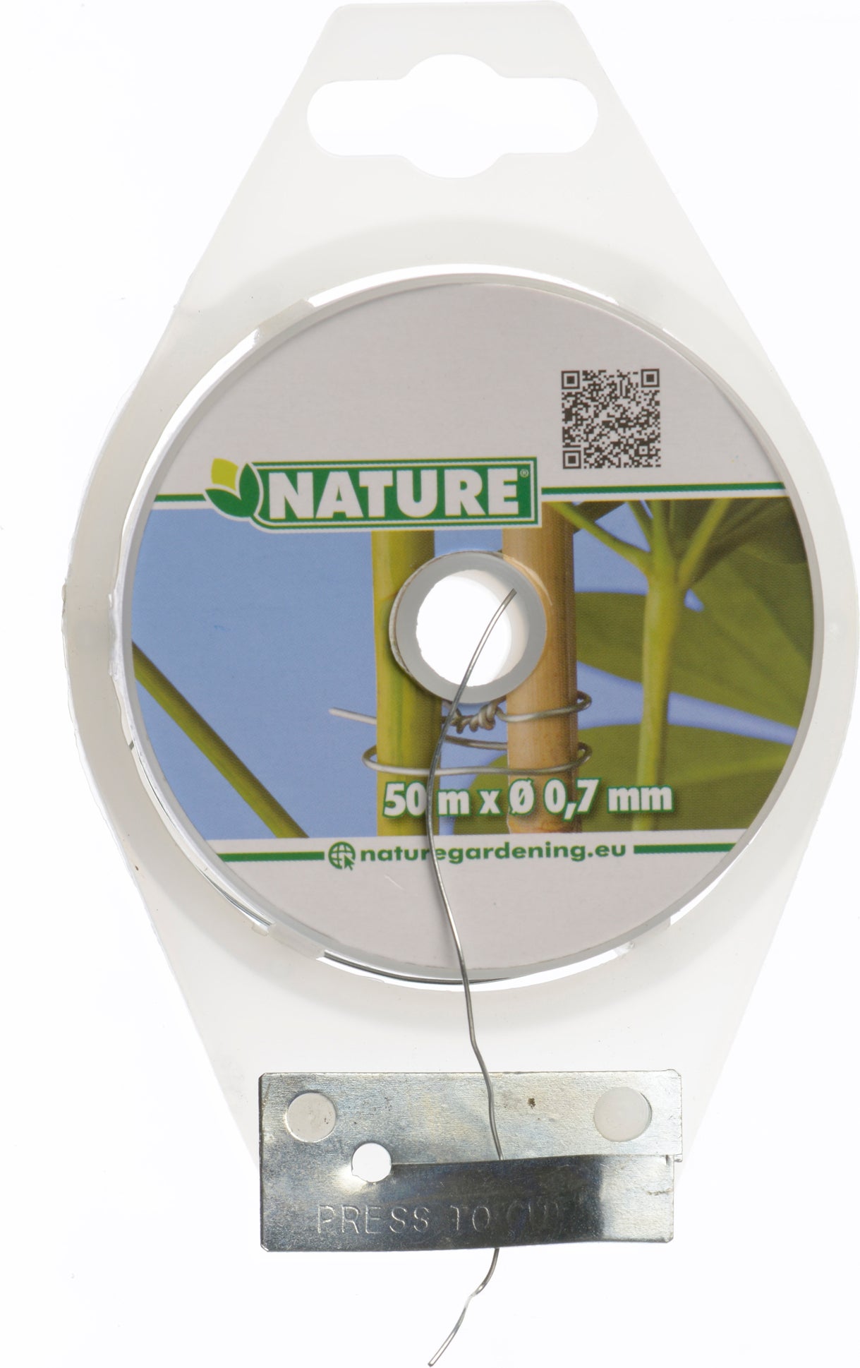 Nature binddraad verzinkt D1,2mm x 50m