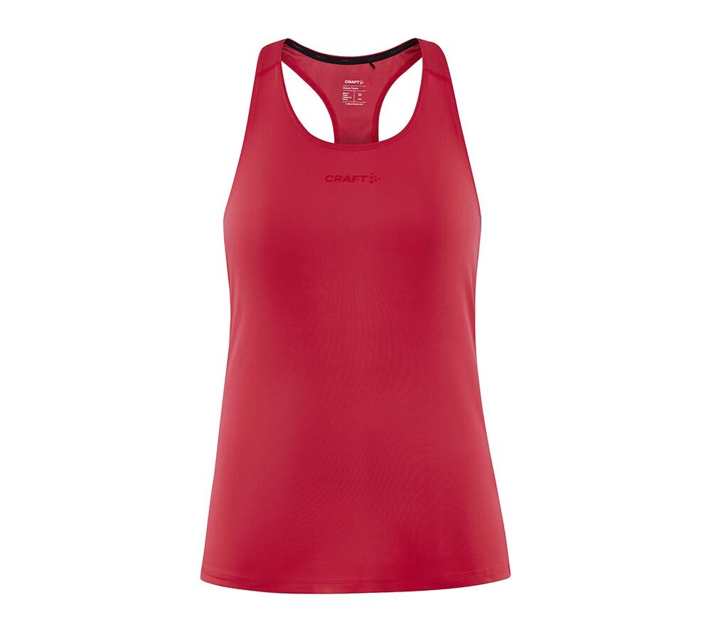 Craft ADV Essence Hardloopshirt Zonder Mouwen Donkerroze Dames