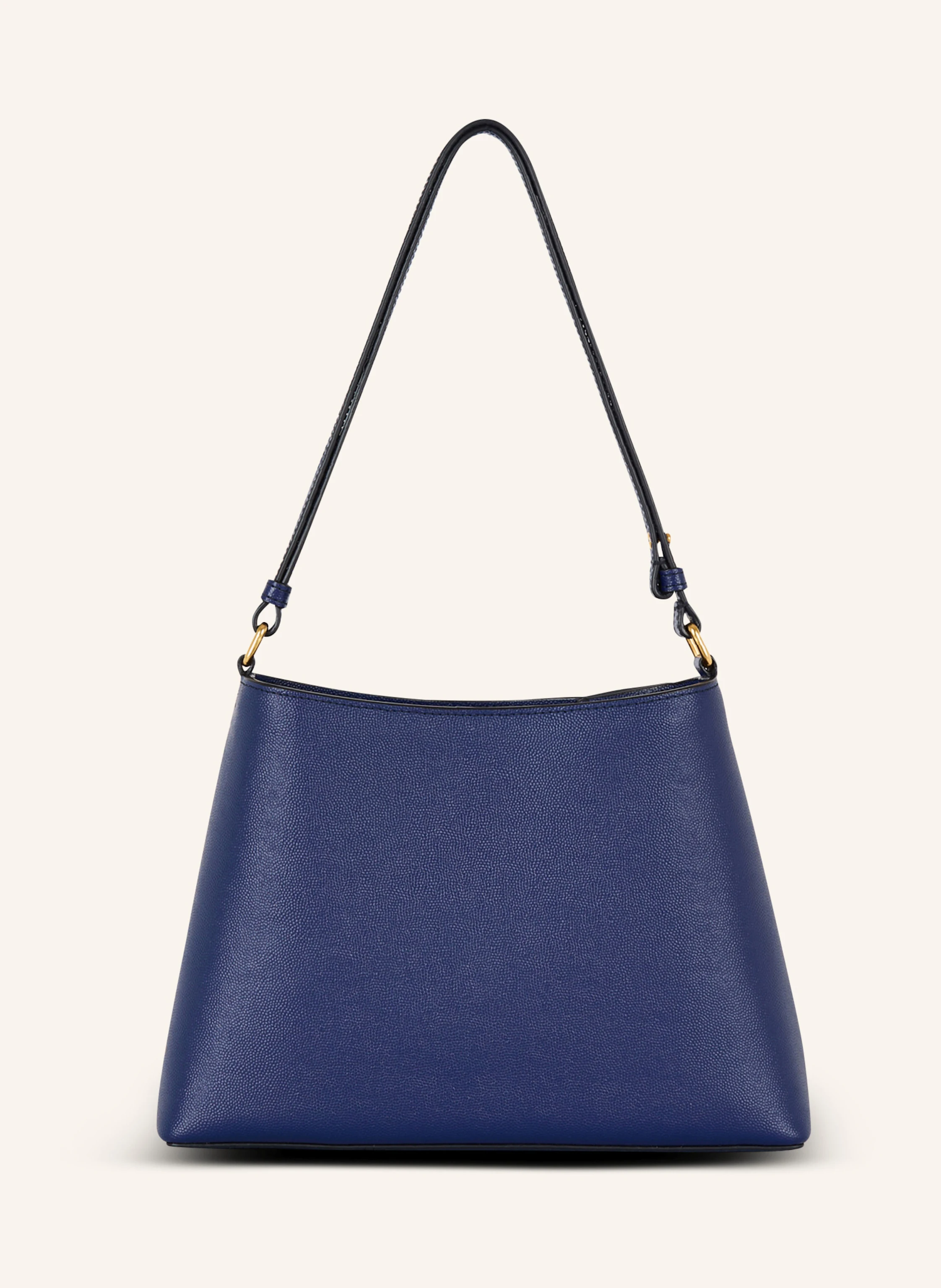 BALMAIN Handtasche Emblème Shoulder aus genarbtem Kalbsleder