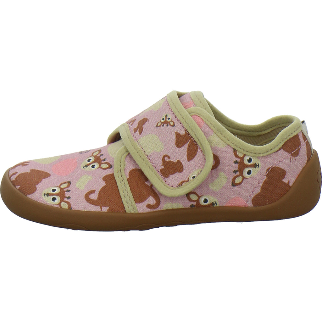 Affenzahn Hausschuhe Kinder Unisex - Kinder Baumwolle Movy Rosa