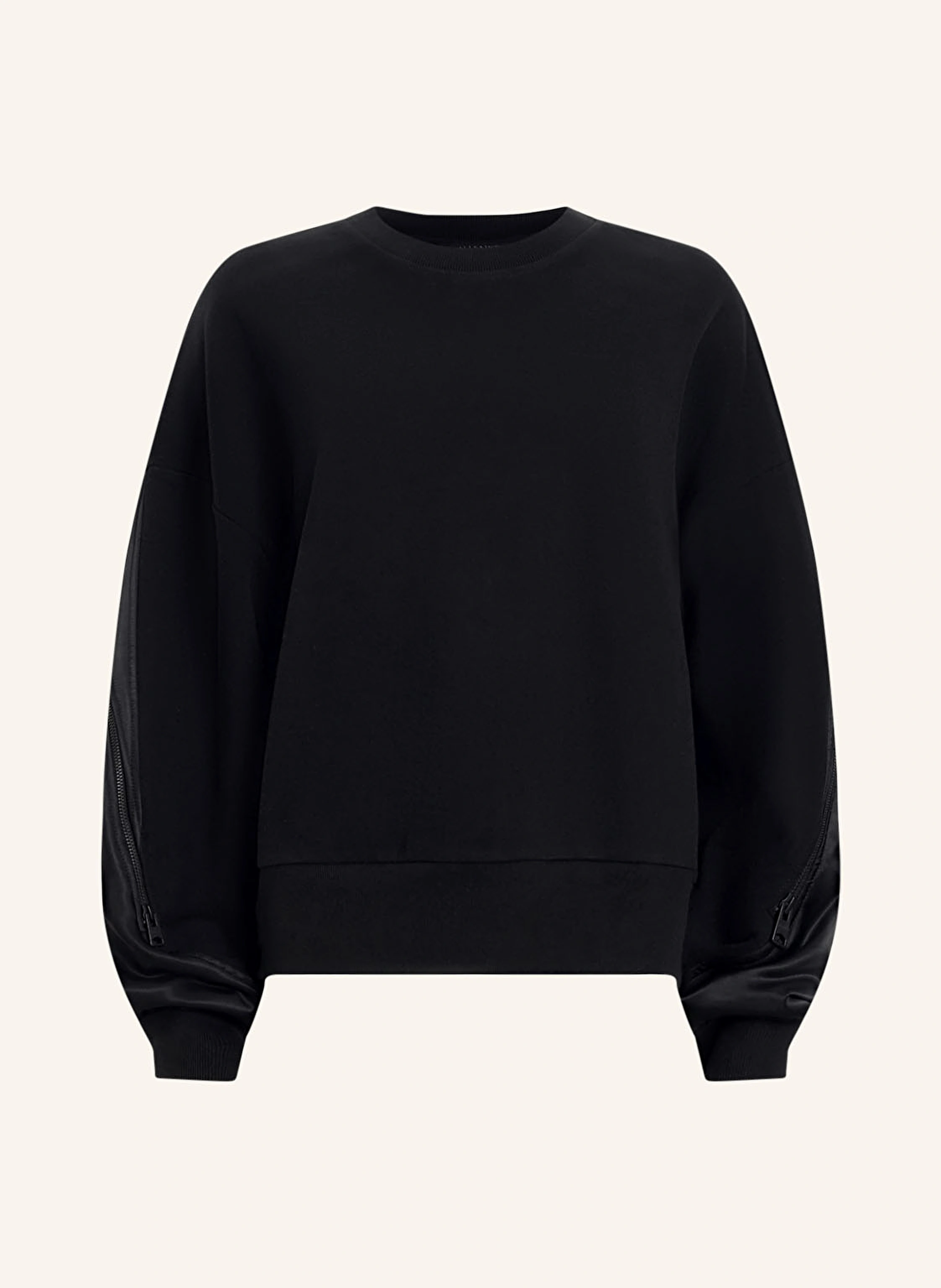 ALLSAINTS Sweatshirt PEGGY im Materialmix