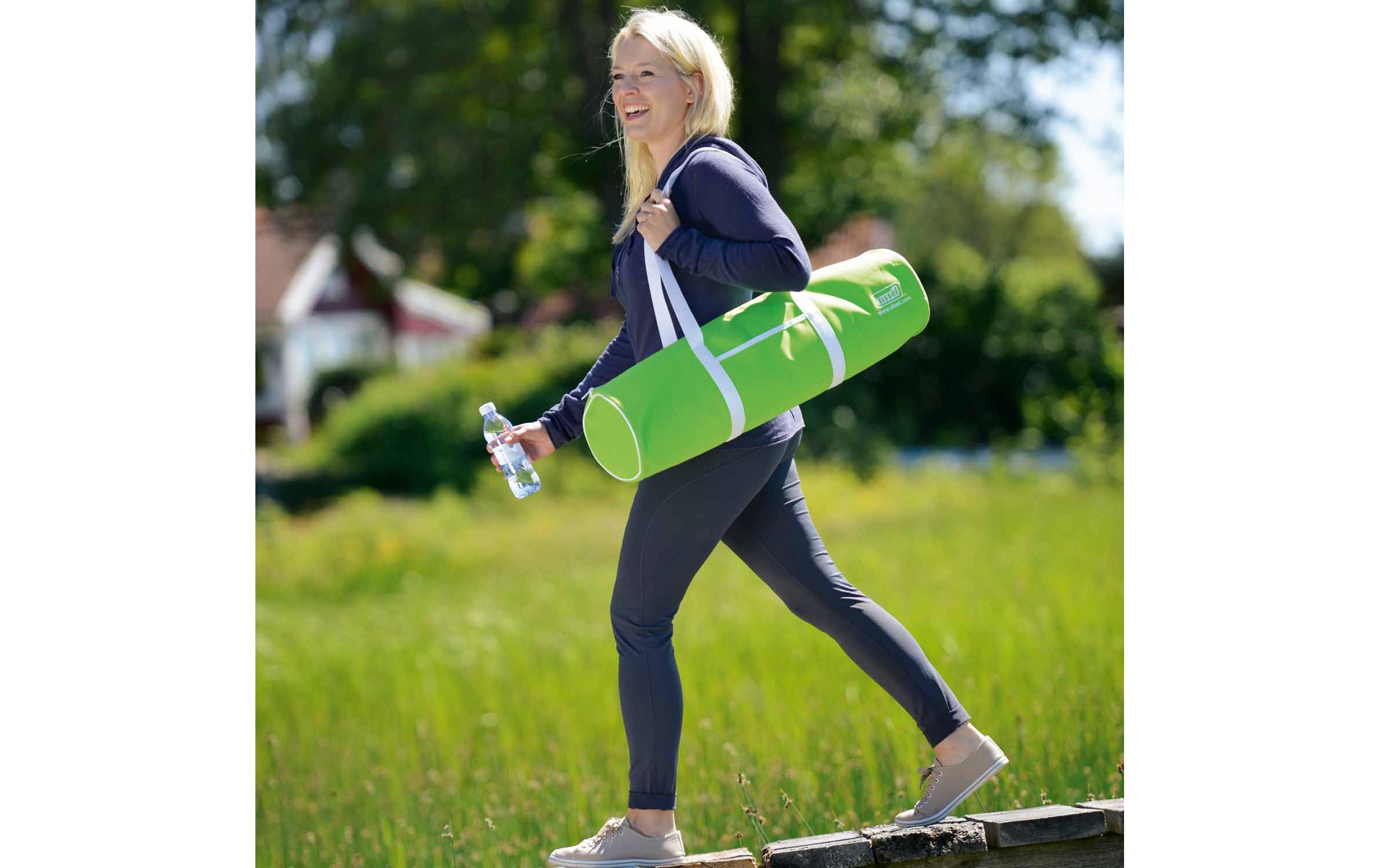 Carry bag für Yogamatte LimonengrünTragetasche für Yogamatte