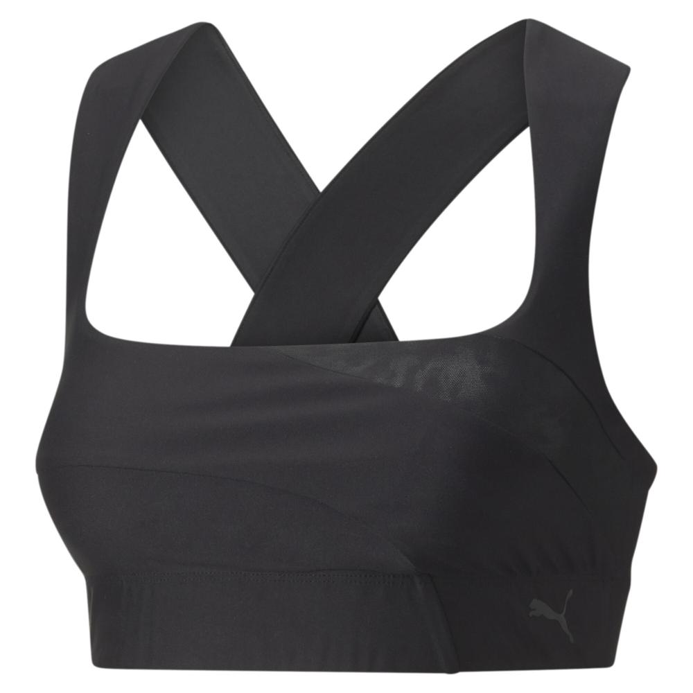 Puma Brassière Noire Femme Puma Mid Impc