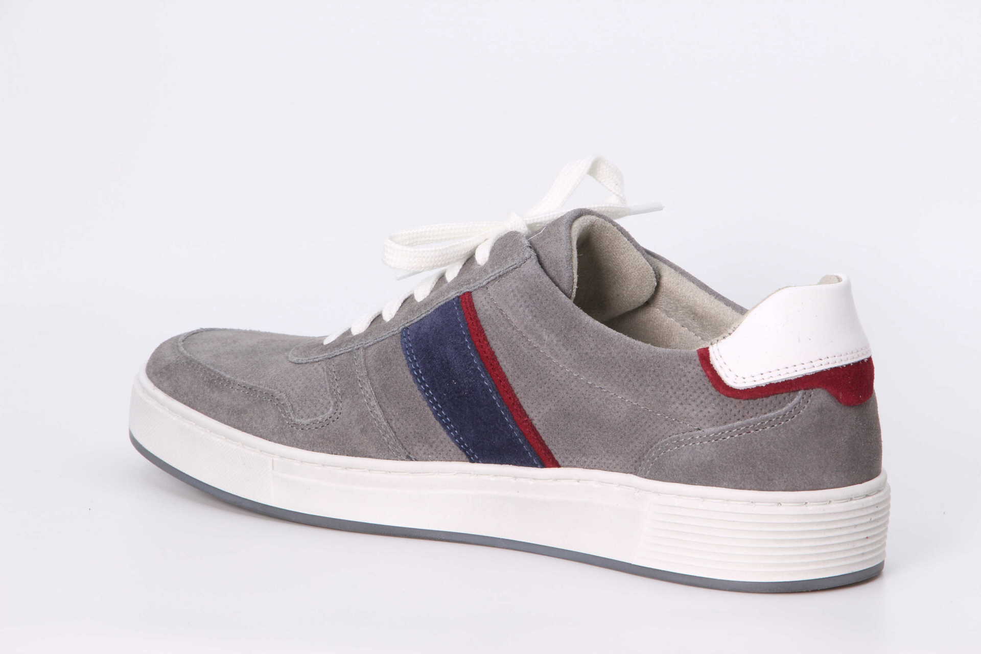Pius Gabor Sneaker grau / blau / rot