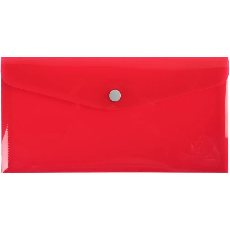 Pochette pression Iderama en polypropylène - Couleurs assorties