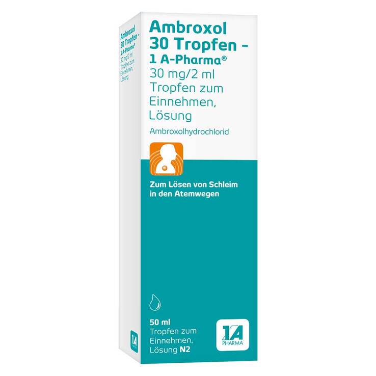 Ambroxol 30 Tropfen 1A Pharma, 50 ml