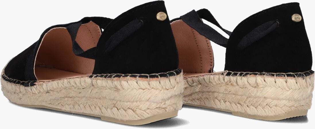 zwarte fred de la bretoniere espadrilles romi luz