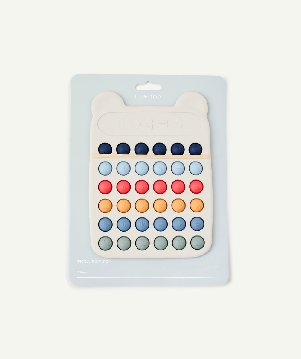 LIEWOODJEU D'ÉVEIL POP FIDGET THOA CALCULATRICE