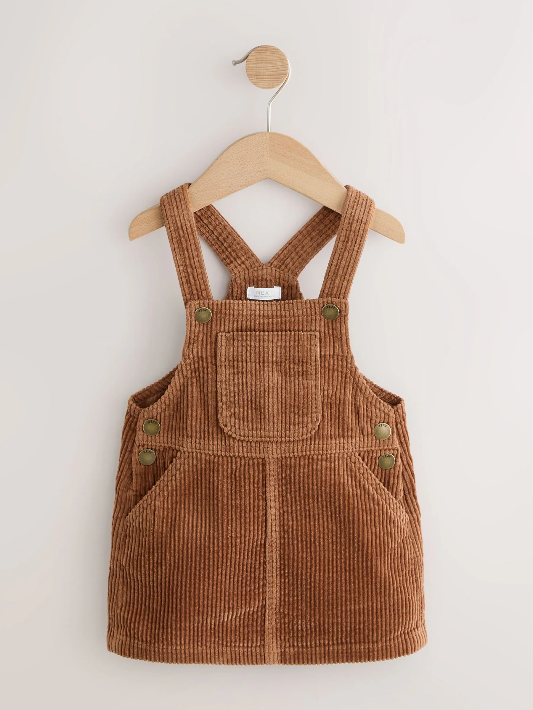 Bruin - Corduroy overgooier (3mnd-8jr)