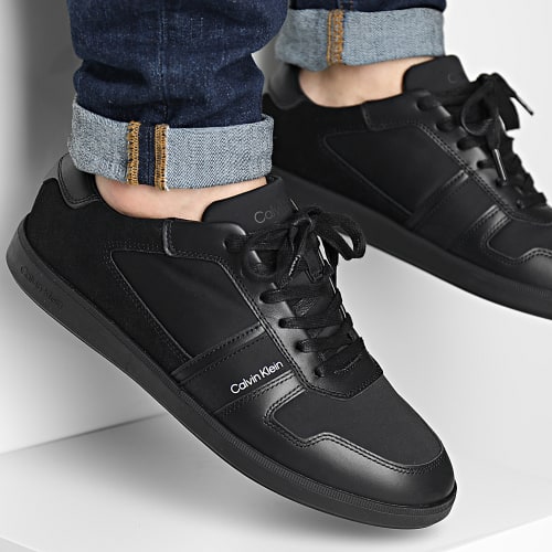 Baskets Low Top Lace Up Mix 0491 Triple Black