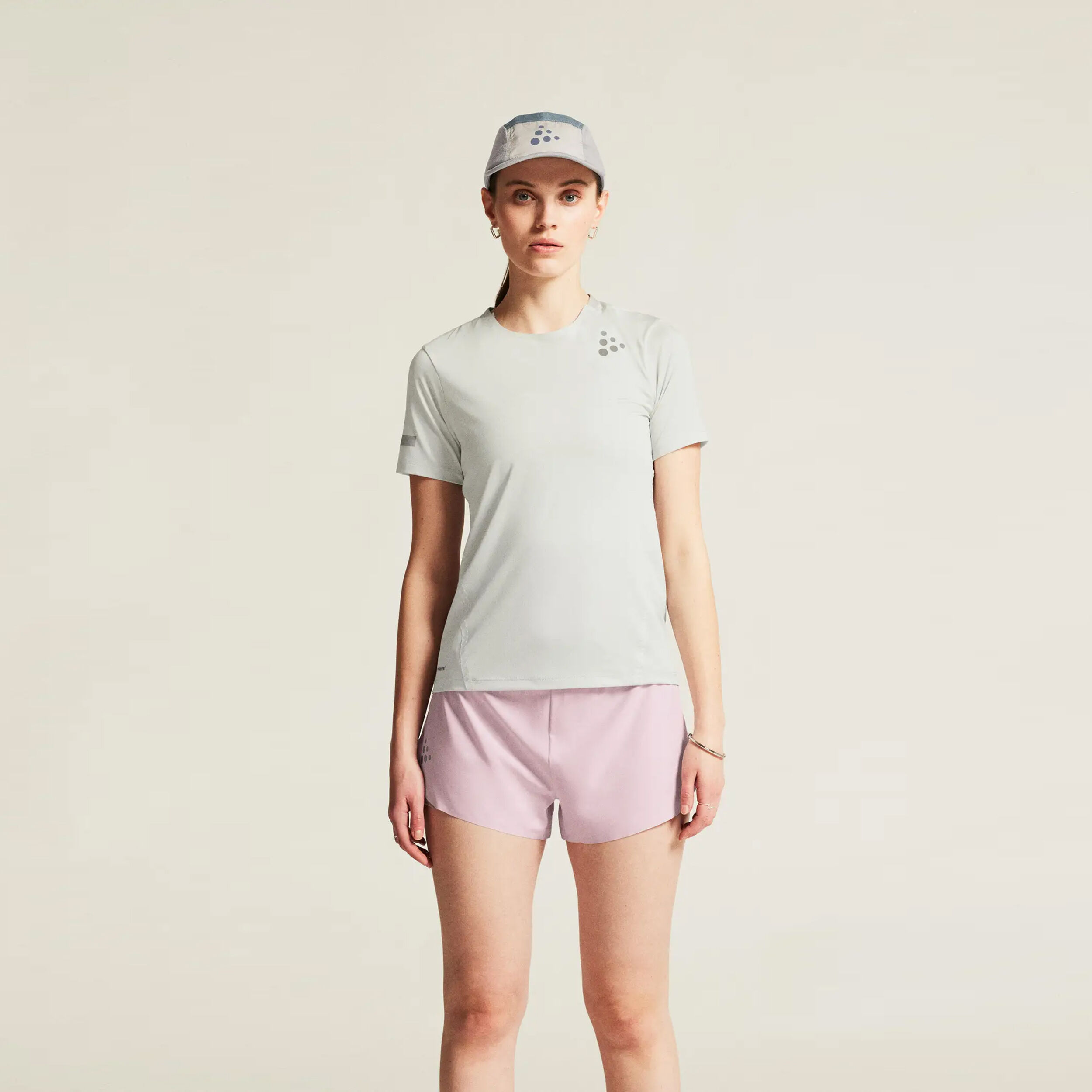 Craft Pro Hypervent Tee Maillot De Course Femmes - Gris
