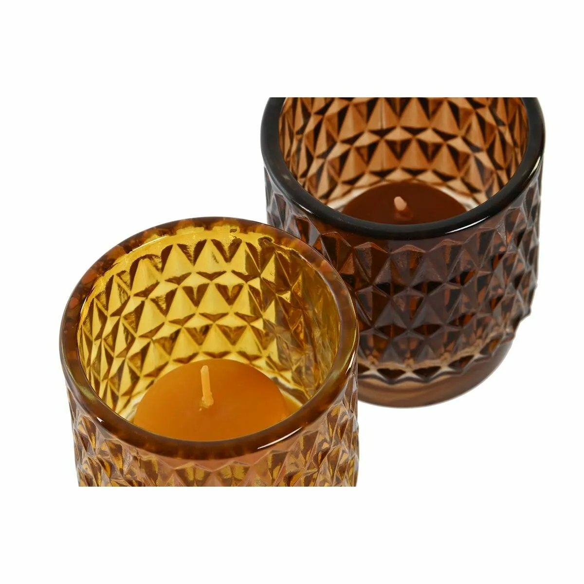 DKD Home Decor Ensemble Bougies Urbaine 36 g