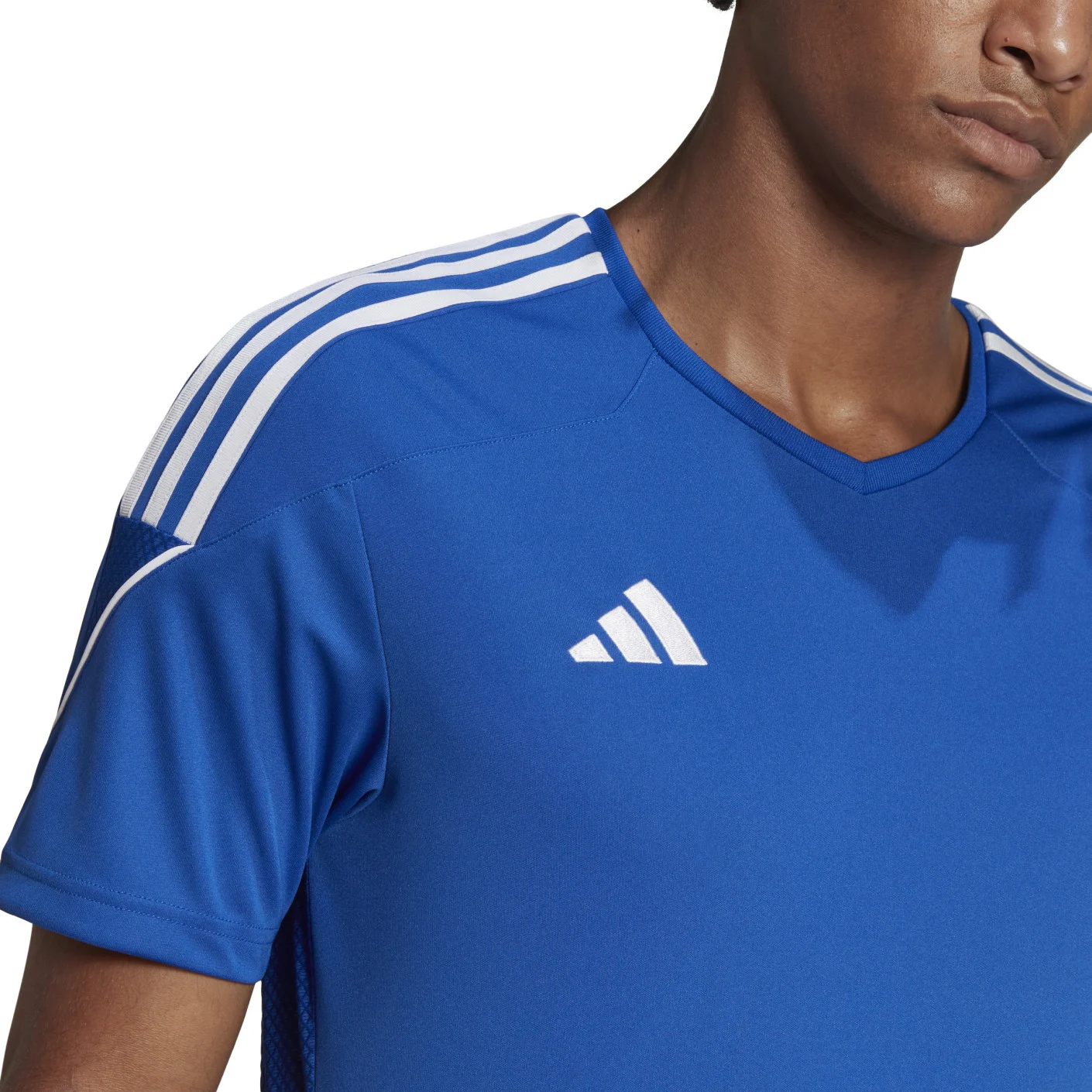 adidas Tiro 23 League Trainingsset Blauw Donkerblauw Wit