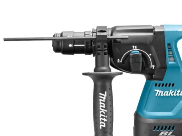 Makita DHR243 - Roterende hammer - ledningfri - 3 tilstande - SDS-plus - 2 Joule - intet batteri - 18 V - SOLO