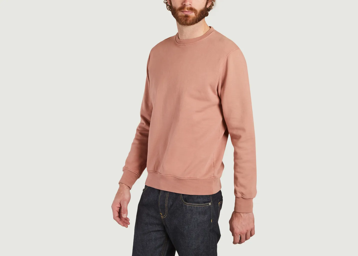 Sweatshirt Classique Rosewood Mist Colorful Standard