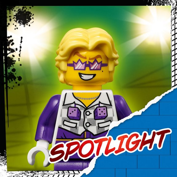 La moto de cascade Selfie LEGO® City Stuntz  60309