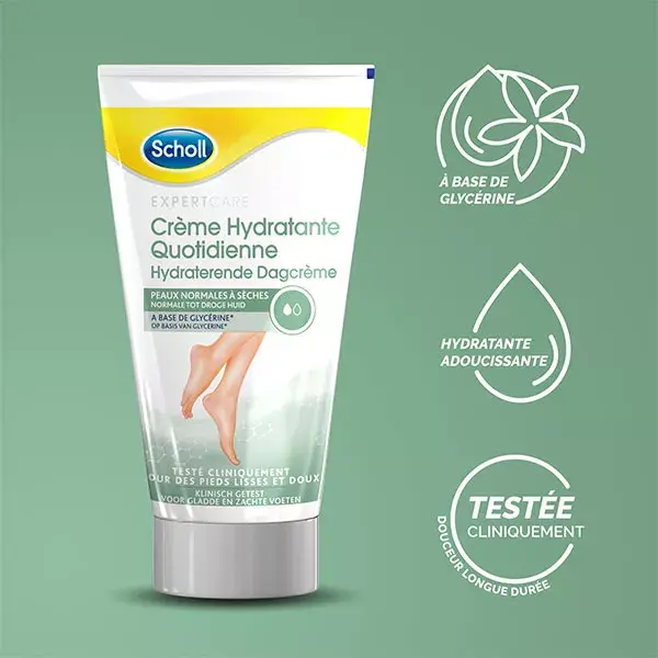 Creme hidratante diário Scholl 150ml
