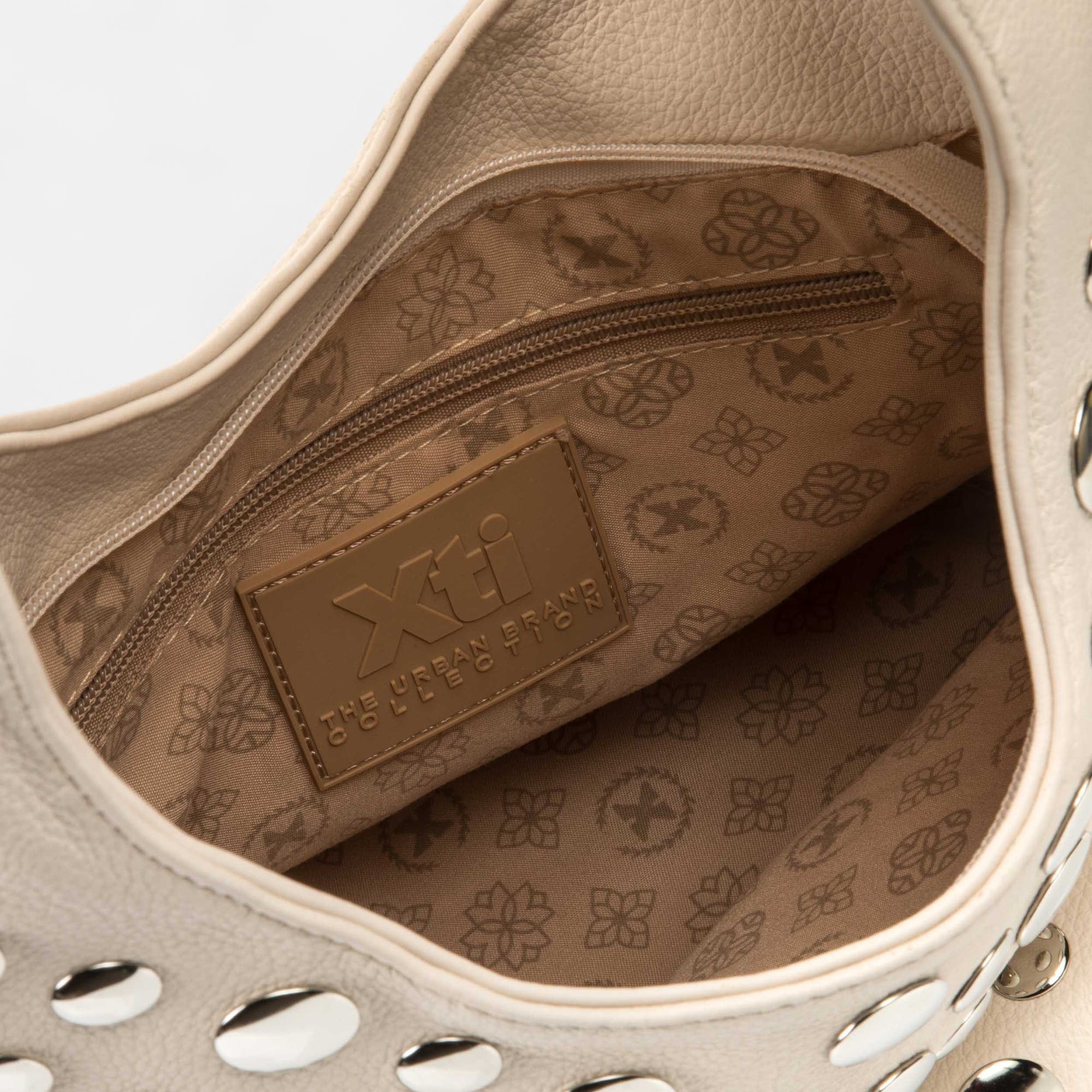 Sac à main beige