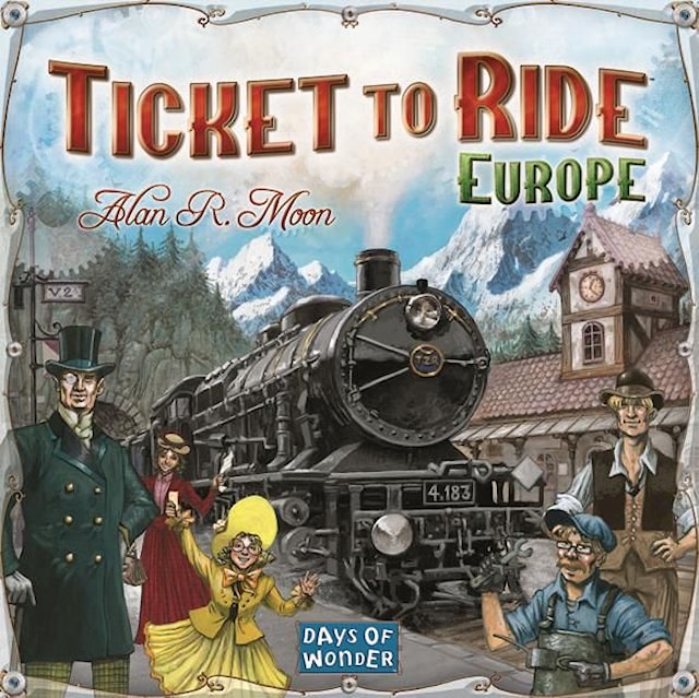 Spill Ticket To Ride, Europé (SE/NO/DK)