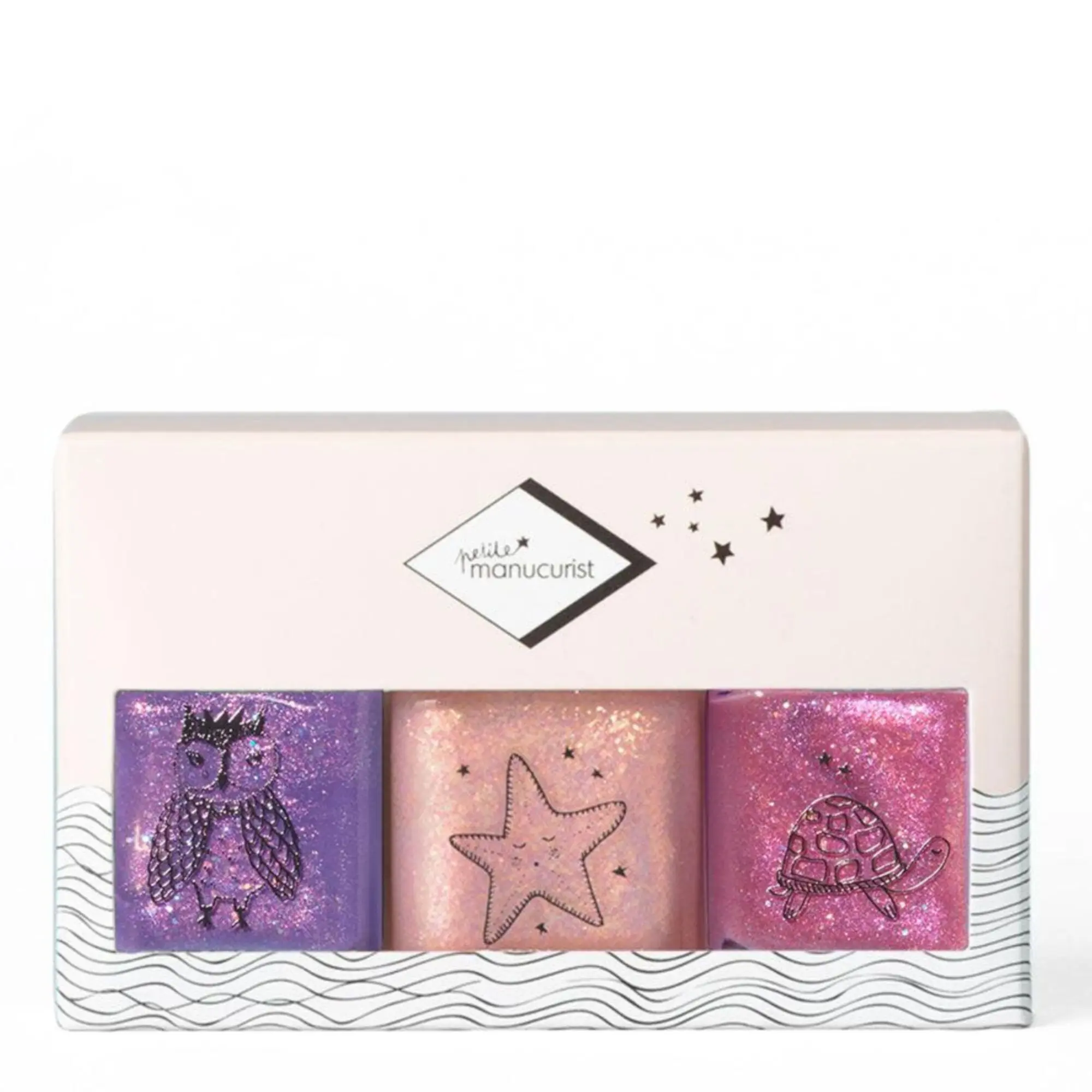 Manucurist - Coffret Vernis Enfant Betty, Scarlet & Stella- Coffret enfant