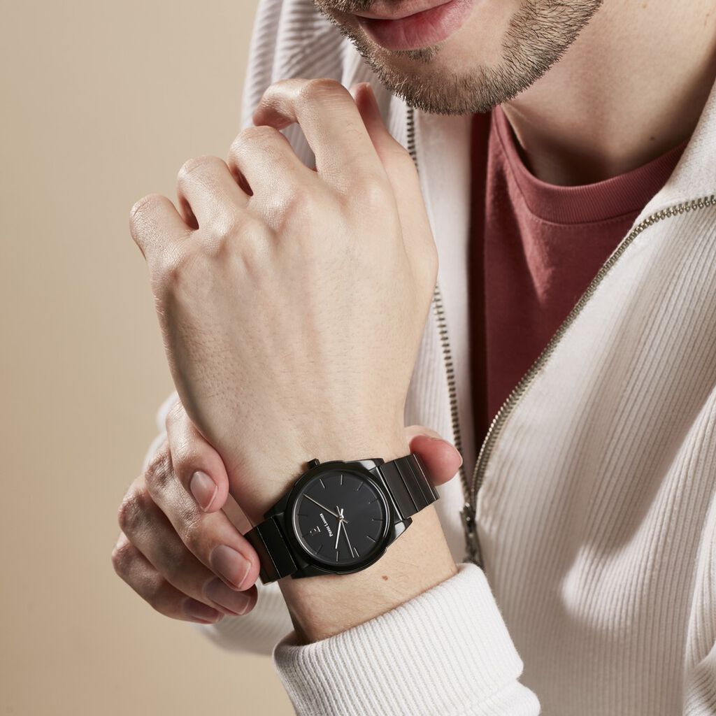 Montre Pierre Lannier Candide Noir