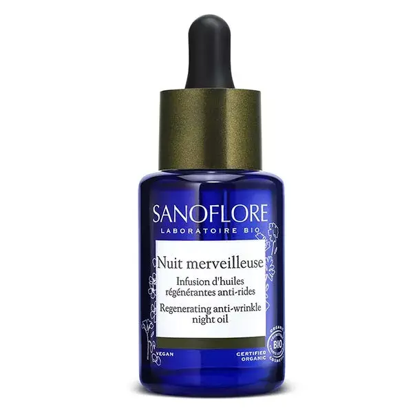 Sanoflore Wonderful Night Infusion de Óleos Orgânicos Regeneradores Antirrugas 30ml